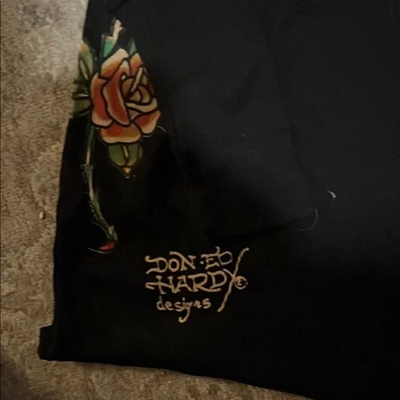 Ed Hardy Black Long Sleeve Kids Dress Ed Hardy Black Long Sleeve Kids Dress